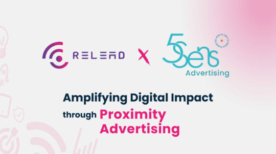 Relead x 5 Sens Advertising: Amplifier l’impact digital grâce au marketing de proximité